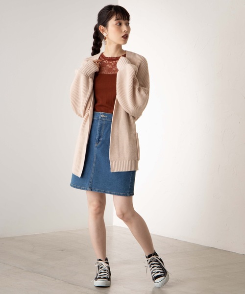 WEGO（ウィゴー）の「WEGO/2wayバックレースキャミソール（キャミソール・レディース・ブラック/ブラウン/オフホワイト・FREE）」の6枚目の写真