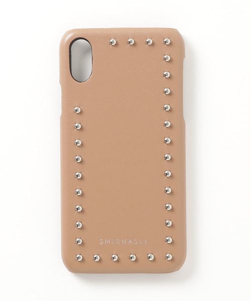 SMIR NASLI(サミールナスリ)の「Studs Mobile Case X/Xs(スマホケース/カバー・レディース・ブラック/ベージュ/ブラウン/マルチ・フリー)」の3枚目の写真