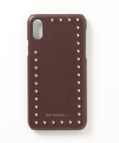 SMIR NASLI(サミールナスリ)の「Studs Mobile Case X/Xs(スマホケース/カバー・レディース・ブラック/ベージュ/ブラウン/マルチ・フリー)」の2枚目の写真