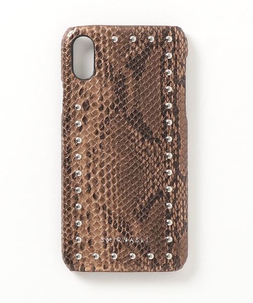 SMIR NASLI(サミールナスリ)の「Studs Mobile Case X/Xs(スマホケース/カバー・レディース・ブラック/ベージュ/ブラウン/マルチ・フリー)」の4枚目の写真