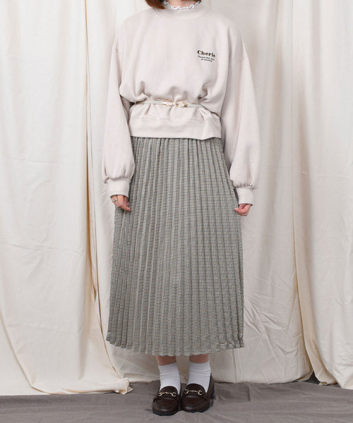 PairPair（ペアペア）の「裏起毛バックプリントスウェット（スウェット・レディース・ブラック/カーキ/ベージュ・FREE）」の7枚目の写真