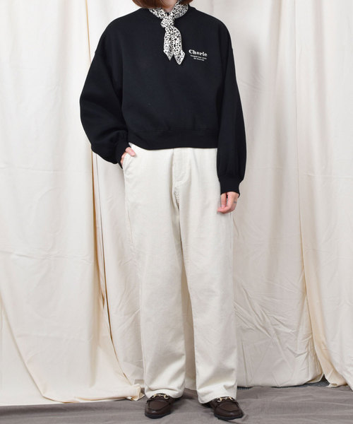 PairPair（ペアペア）の「裏起毛バックプリントスウェット（スウェット・レディース・ブラック/カーキ/ベージュ・FREE）」の19枚目の写真