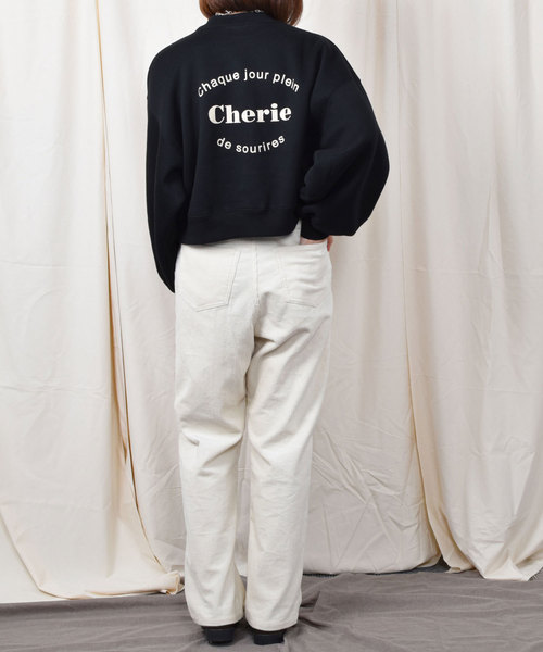 PairPair（ペアペア）の「裏起毛バックプリントスウェット（スウェット・レディース・ブラック/カーキ/ベージュ・FREE）」の21枚目の写真