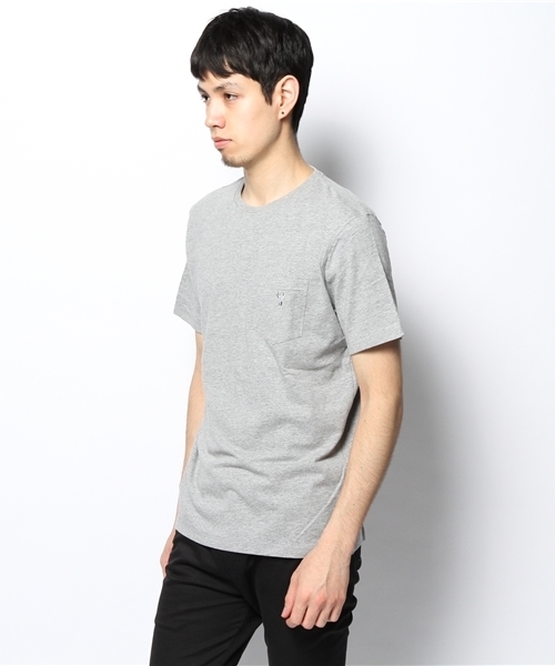 coen(コーエン)の「刺繍ポケットTシャツ(Tシャツ/カットソー・メンズ・ブラック/グレー/ネイビー/ホワイト・SMALL/X-LARGE/LARGE/MEDIUM)」の12枚目の写真