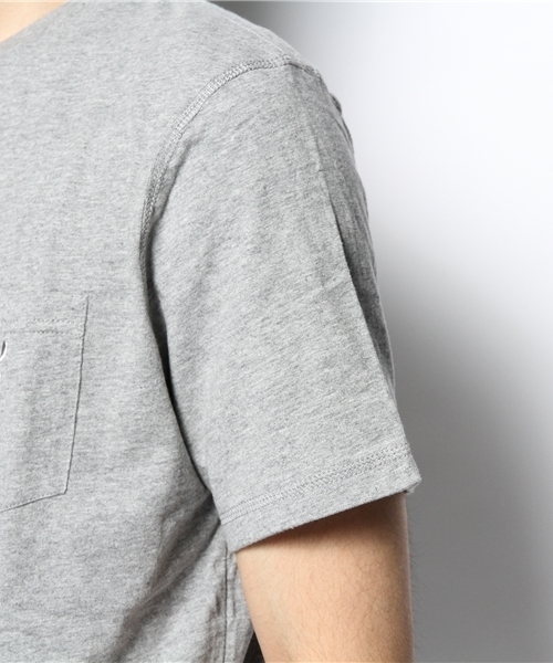 coen(コーエン)の「刺繍ポケットTシャツ(Tシャツ/カットソー・メンズ・ブラック/グレー/ネイビー/ホワイト・SMALL/X-LARGE/LARGE/MEDIUM)」の7枚目の写真