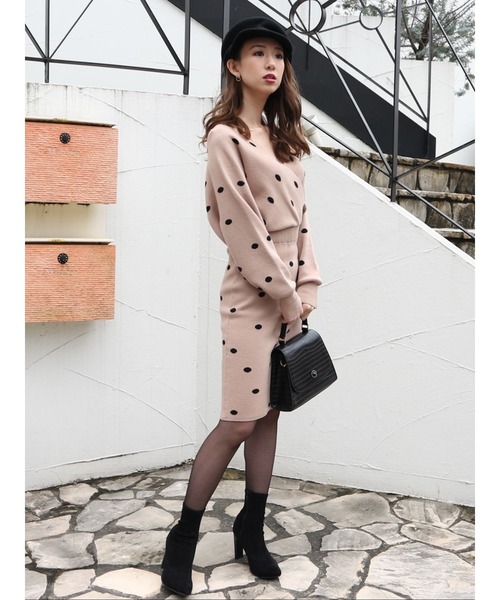 セール カシュクールドルマンニットワンピース ワンピース Royal Party ロイヤルパーティー のファッション通販 Zozotown