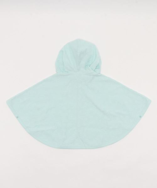 KP BOY（ケーピーボーイ）の「春夏のケープマント（ポンチョ・キッズ・ミント/クリーム・FREE）」の5枚目の写真