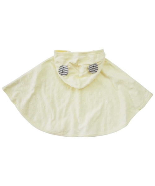 KP BOY（ケーピーボーイ）の「春夏のケープマント（ポンチョ・キッズ・ミント/クリーム・FREE）」の6枚目の写真