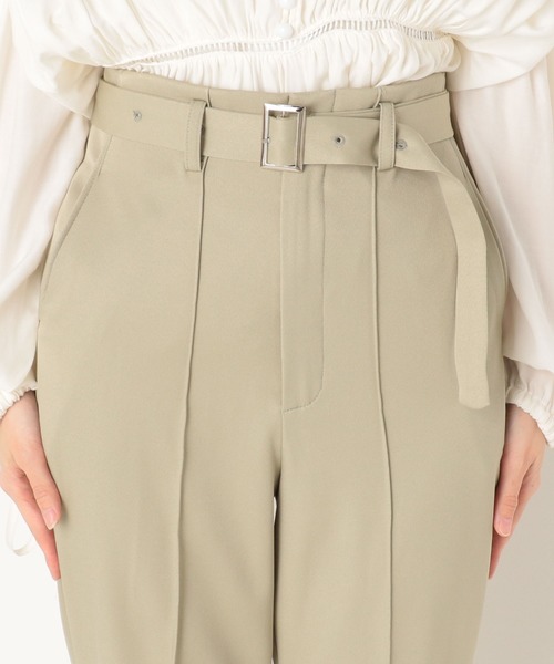 archives（アルシーヴ）の「ベルト付テーパードパンツ（その他パンツ・レディース・ベージュ/ブラック/グリーン系その他・MEDIUM）」の17枚目の写真