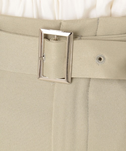 archives（アルシーヴ）の「ベルト付テーパードパンツ（その他パンツ・レディース・ベージュ/ブラック/グリーン系その他・MEDIUM）」の20枚目の写真