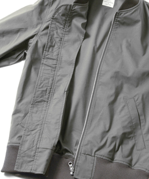 URBAN RESEARCH(アーバンリサーチ)の「UR MA-1(ミリタリージャケット・メンズ・グレー/ブラック/カーキ・LARGE/MEDIUM)」の11枚目の写真