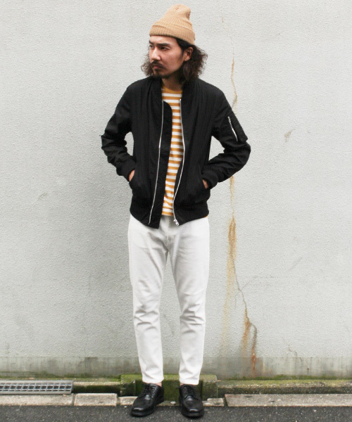 URBAN RESEARCH(アーバンリサーチ)の「UR MA-1(ミリタリージャケット・メンズ・グレー/ブラック/カーキ・LARGE/MEDIUM)」の19枚目の写真