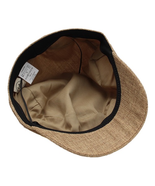 14+（イチヨンプラス）の「ポリジュートマリンキャップ（キャスケット・レディース・ブラック/ベージュ/ライトベージュ・FREE）」の14枚目の写真