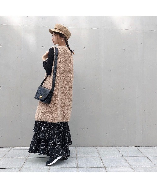 14+（イチヨンプラス）の「ポリジュートマリンキャップ（キャスケット・レディース・ブラック/ベージュ/ライトベージュ・FREE）」の4枚目の写真