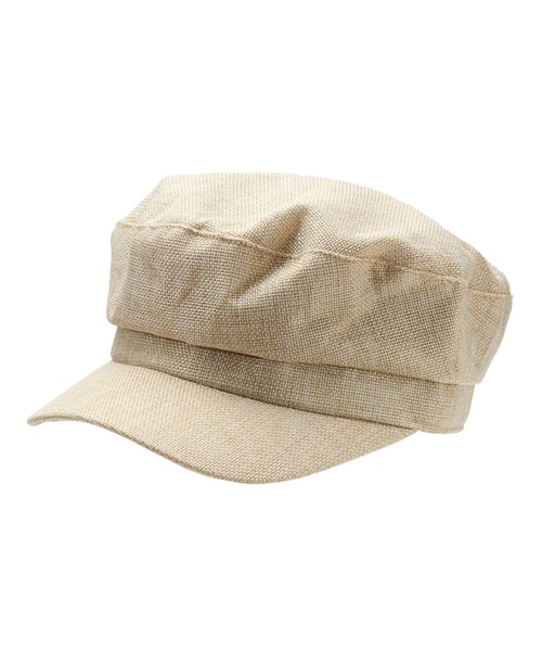 14+（イチヨンプラス）の「ポリジュートマリンキャップ（キャスケット・レディース・ブラック/ベージュ/ライトベージュ・FREE）」の8枚目の写真