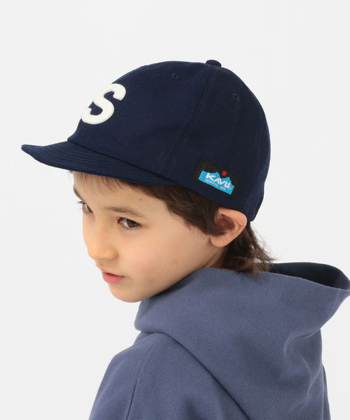 KAVU（カブー）の「KAVU:ベースボールキャップ（キャップ・キッズ・ベージュ/ネイビー/オレンジ・ONE SIZE）」の4枚目の写真