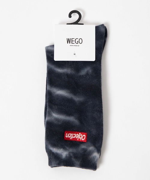 WEGO（ウィゴー）の「WEGO/ワンポイント刺繍タイダイソックス（ソックス/靴下・レディース・その他2/その他4/その他1/その他3・FREE）」の4枚目の写真