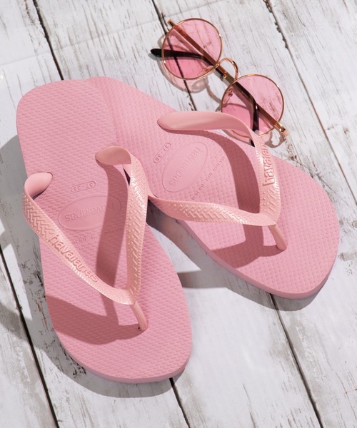 havaianas（ハワイアナス）の「WEGO/Havaianas TOP ビーチサンダル（サンダル・メンズ・ブラック/パープル/ライトピンク/レッド/ライトパープル・X-SMALL/MEDIUM/X-LARGE/LARGE/SMALL）」の4枚目の写真