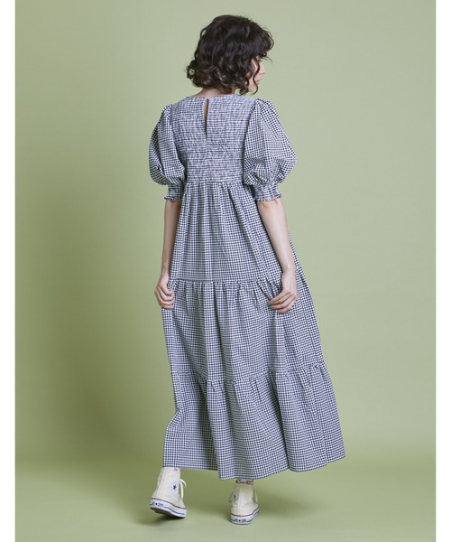 Little sunny bite（リトルサニーバイト）の「Check long dress