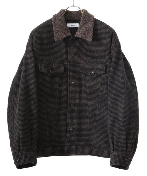 Marka wear マーカウェア ツイードブルゾン サイズ2｜ジャケット・アウター