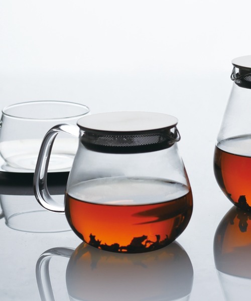 KINTO(キントー)の「KINTO キントー ワンタッチティーポット 急須 クリア 460ml(キッチンツール・レディース・その他・FREE)」の6枚目の写真