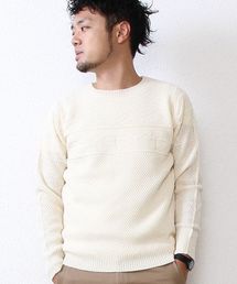 coen | 【MBC】マリンリンクスクルーネックニットプルオーバー(ニット/セーター)