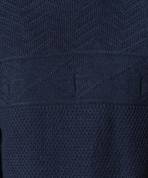 coen（コーエン）の「【MBC】マリンリンクスクルーネックニットプルオーバー（ニット/セーター・メンズ・ネイビー/ベージュ・LARGE/SMALL/X-LARGE/MEDIUM）」の10枚目の写真