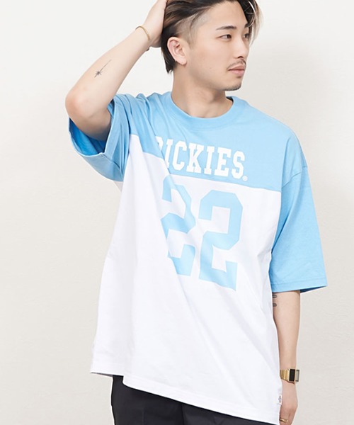 DickiesナンバリングプリントT