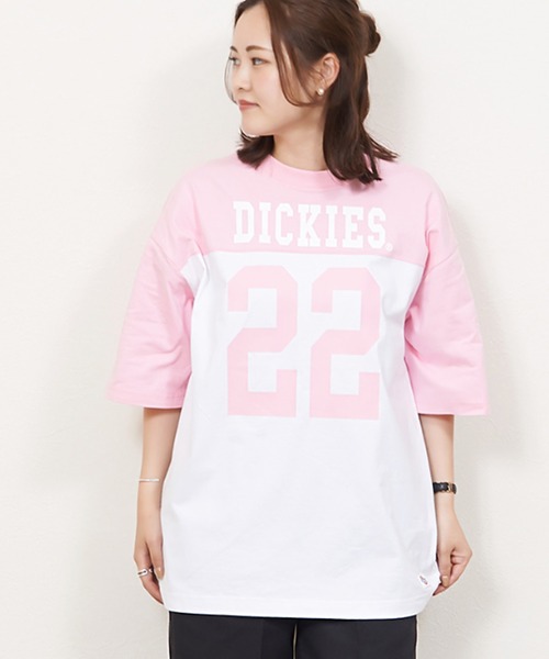 DickiesナンバリングプリントT