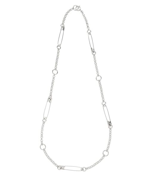 jouetie(ジュエティ)の「セーフティピンネックレス(ネックレス・レディース・シルバー/ゴールド・FREE)」の6枚目の写真