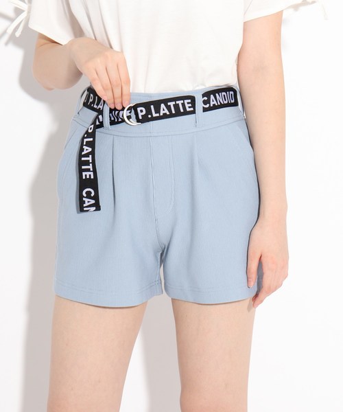 セール ベルト付リップルショートパンツ その他パンツ Pink Latte ピンクラテ のファッション通販 Zozotown