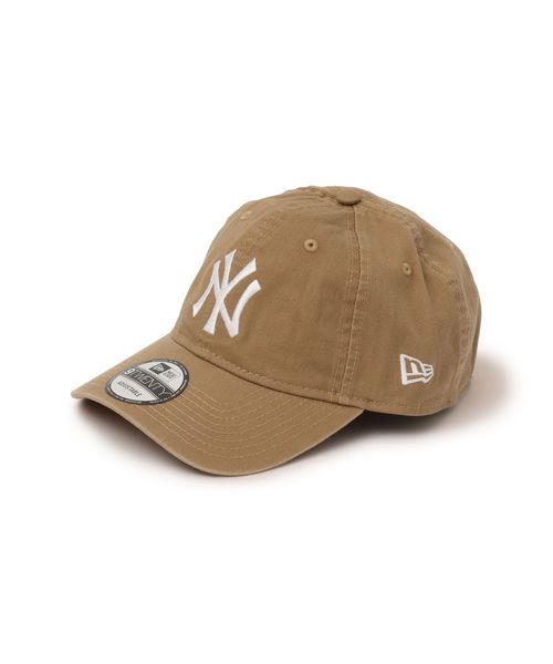 SHIPS any(シップス エニィ)の「NEW ERA: 9TWENTY NY ベースボール キャップ(キャップ・メンズ・ネイビー/グリーン/ベージュ・ONE SIZE)」の2枚目の写真