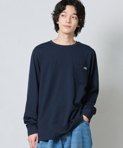 L.L.Bean（エルエルビーン）の「ジャパン・フィット　ケアフリー・アンシュリンカブル・ティ、カタディン・ラベル（Tシャツ/カットソー・メンズ・ダークネイビー/ヘザーグレー/ホワイト/エメラルドブルー/ネイビー系/ブラック・SMALL/MEDIUM/LARGE/X-LARGE/XX-LARGE）」の11枚目の写真