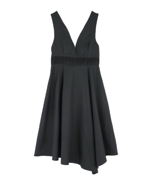 新品タグ付き✨アドーア　近年モデル　アシンメトリーヘムワンピース　ブラック 新品タグ付き✨アドーア 近年モデル アシンメトリーヘム