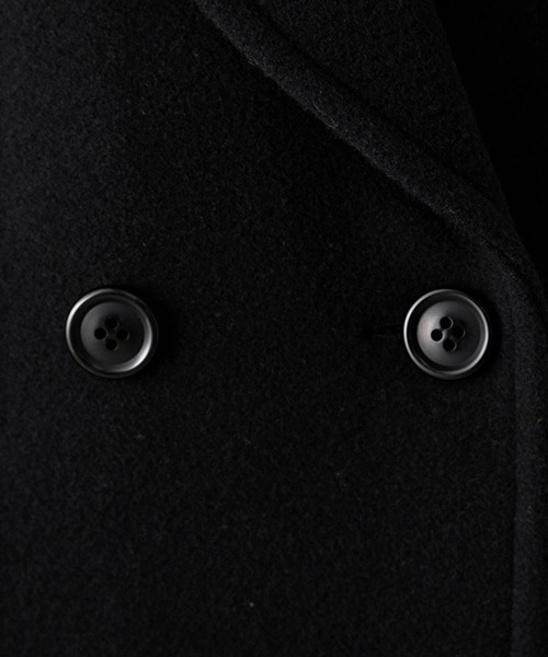 AZUL by moussy（アズールバイマウジー）の「OVERSIZE CHESTER COAT/オーバーサイズチェスターコート（チェスターコート・レディース・ブラック/ダークグリーン/イエロー系その他・SMALL/MEDIUM）」の11枚目の写真