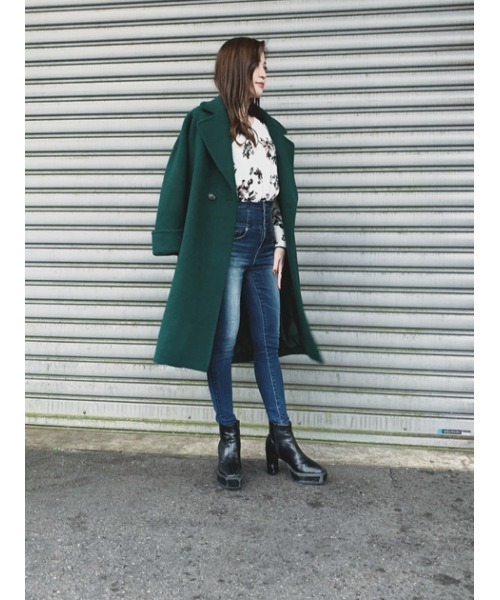 OVERSIZE CHESTER COAT/オーバーサイズチェスターコート（チェスター