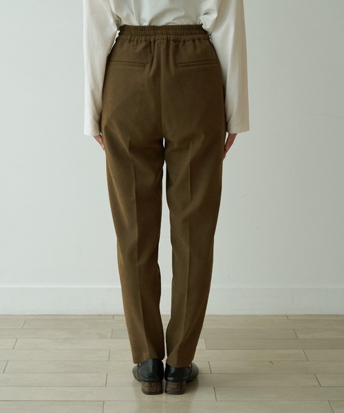 ROPE' PICNIC（ロペピクニック）の「【WEB限定36サイズ】起毛ツイルジョグパンツ（その他パンツ・レディース・オフホワイト/カーキ/ライトグリーン/ダークラベンダー/ブルー系その他4・40/38/36）」の7枚目の写真