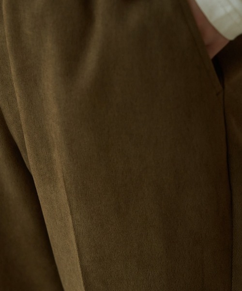 ROPE' PICNIC（ロペピクニック）の「【WEB限定36サイズ】起毛ツイルジョグパンツ（その他パンツ・レディース・オフホワイト/カーキ/ライトグリーン/ダークラベンダー/ブルー系その他4・40/38/36）」の6枚目の写真