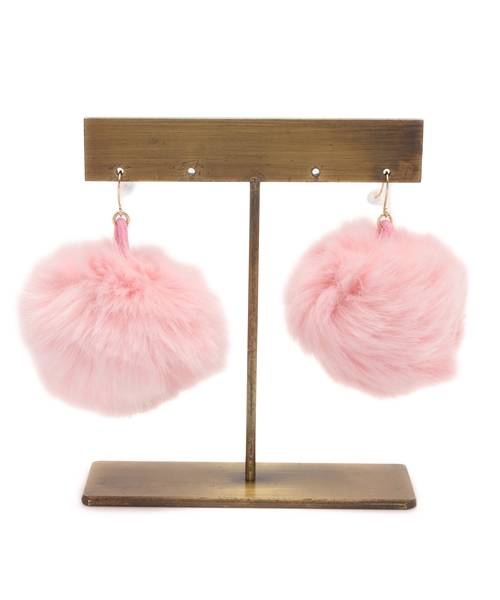 WEGO（ウィゴー）の「WEGO/ミニファーピアス（ピアス（両耳用）・レディース・ホワイト/ブラック/サックスブルー/パープル/ピンク・FREE）」の5枚目の写真