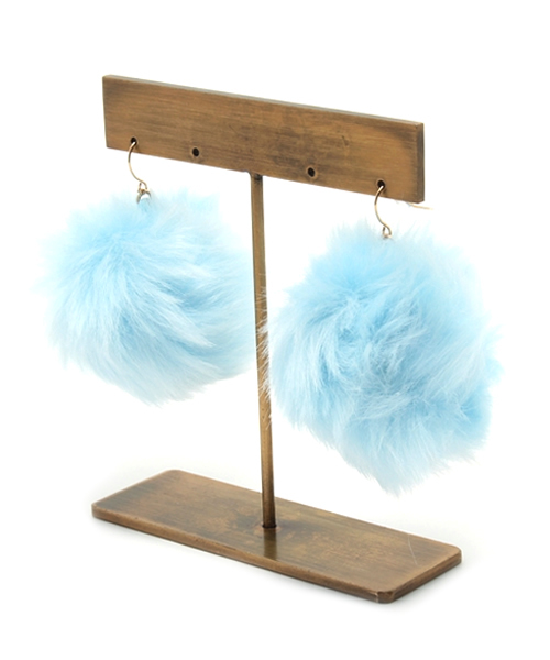 WEGO（ウィゴー）の「WEGO/ミニファーピアス（ピアス（両耳用）・レディース・ホワイト/ブラック/サックスブルー/パープル/ピンク・FREE）」の6枚目の写真