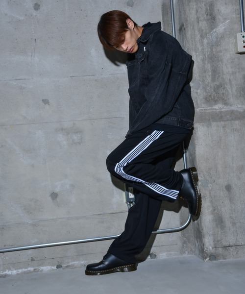 【未使用】SEAトラックジャージ　パンツ LACーVERT パンツ 「セットアップ対応」配色トラックジャージ/パンツ