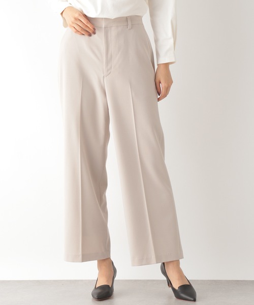 かんたんケアset Up 美脚ワイドパンツ21ss