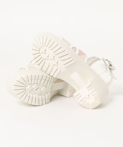 algy（アルジー）の「【ALGY】ロゴ入りワイドベルトヒールサンダル（サンダル・キッズ・イエロー/ピンク/ブラック/ホワイト・23.0cm/19.0cm/20.0cm/21.0cm/22.0cm/24.0cm）」の14枚目の写真