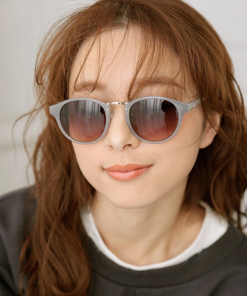 セール】【UVカット率 99％以上】 スモークレンズサングラス