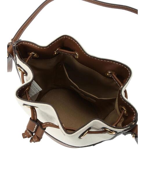 koe（コエ）の「キャンバスドロストショルダーバッグ*（ショルダーバッグ・レディース・ブラック/ブラウン・FREE）」の9枚目の写真