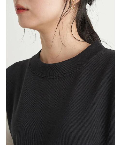 earth music&ecology（アースミュージックアンドエコロジー）の「レイヤード風カットプルオーバー ＊（シャツ/ブラウス・レディース・サックスブルー/ベージュ/ネイビー/ブラック・FREE）」の22枚目の写真