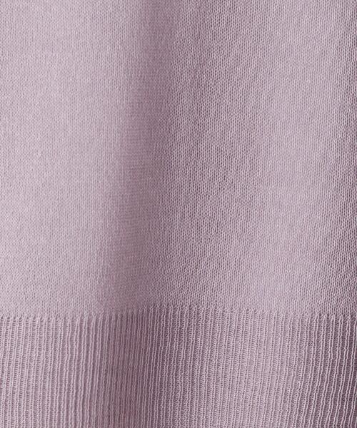 pink adobe（ピンクアドベ）の「◆【M-LL/SET】キャミ付き シアーニット（その他トップス・レディース・ブラック/ライトパープル/ライトベージュ/ダークオレンジ・40/38/42）」の14枚目の写真