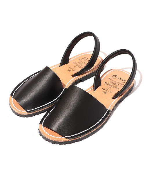 ROOPTOKYO(ループトウキョウ)の「SLADAN/スラダン LEATHER SANDALS レザー サンダル フラットサンダル(サンダル・レディース・ホワイト/ブラック・37/36)」の12枚目の写真