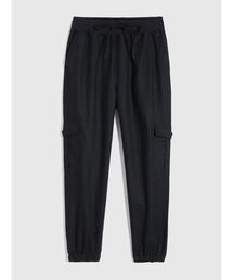 GAP | リネン混ジョガーパンツ(カーゴパンツ)