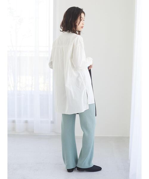 Sugar spoon(シュガースプーン)の「・SUGAR SPOON コットンニットリブパンツ*(その他パンツ・レディース・ブラック/ベージュ/ピンク/グリーン系その他2・FREE)」の8枚目の写真